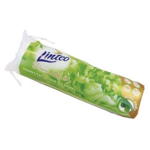 Linteo Satin Aloe Vera kosmetické polštářky 80 ks